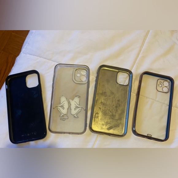 IPHONE 11 phone cases LOT 4 case only 13.00 great condition all4pc$13.00Special - Picture 4 of 11